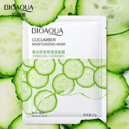 BIOAQUA Cucumber Moisturizing Sheet Mask - 25g