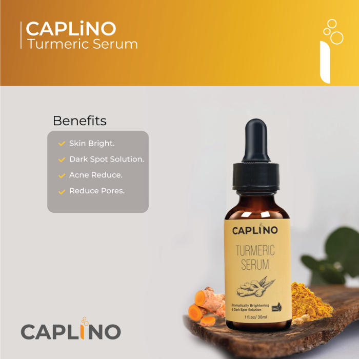 Caplino Turmeric Serum Benefits