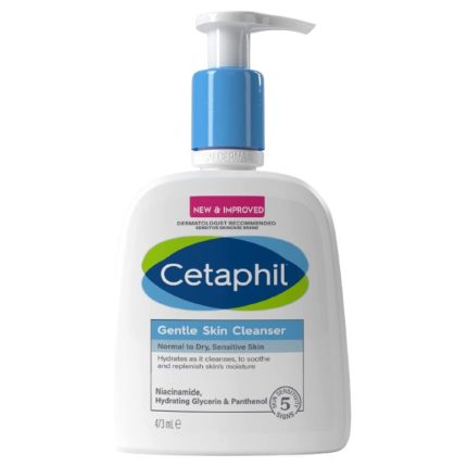 Cetaphil Gentle Skin Cleanser For dry to normal, sensitive skin 473ml