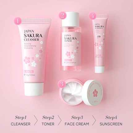 Laikou Japan Sakura Travel Kit