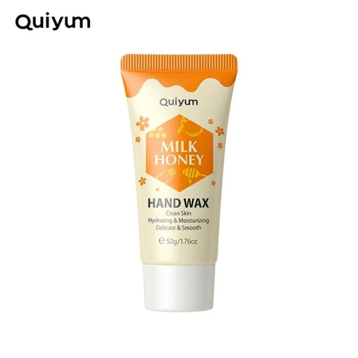 Quiyum Milk Honey Hand Wax Peel Off Mask - 50G