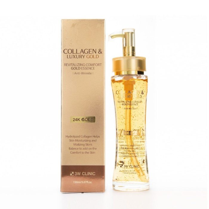 3W Clinic Collagen &Amp;Amp; Luxury Revitalizing Comfort Gold Essence - 150Ml