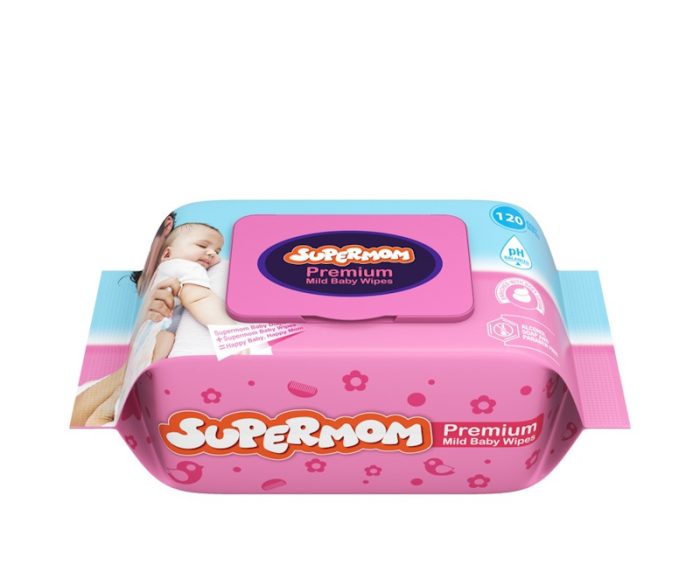 Supermom Premium Mild Baby Wipes