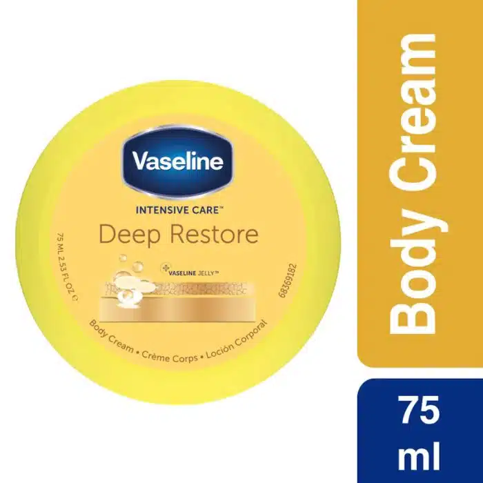 Vaseline Intensive Care Deep Restore Body Cream - 75Ml