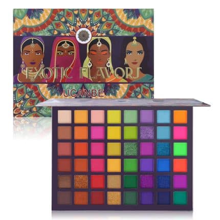 Ucanbe Exotic Flavors Eyeshadow Palette - 48 Colors