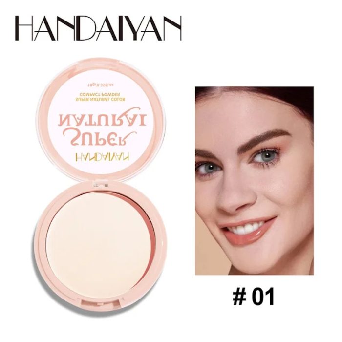 Handaiyan Compact Powder Super Natural Matte Finish - 01