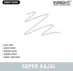 Insight Super Kajal Bright Silver swatch