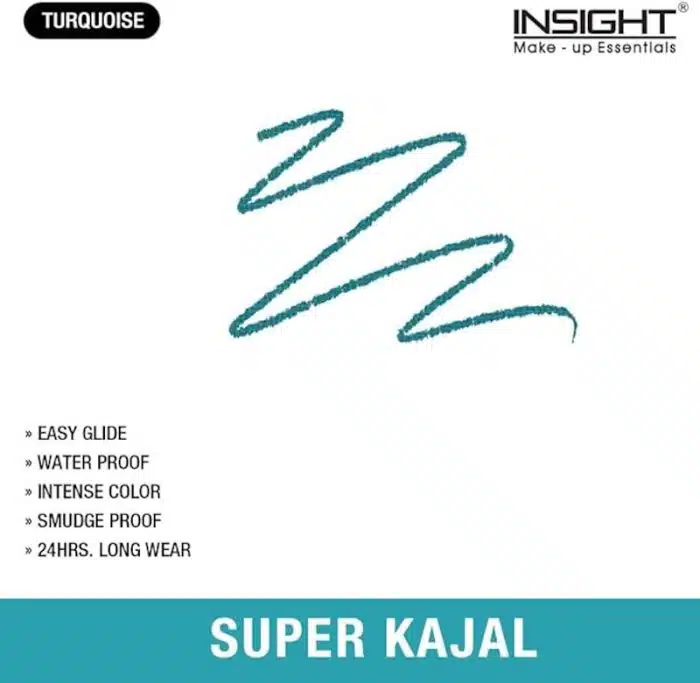 Insight Super Kajal Turquoise Swatch