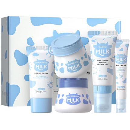 Laikou Milk Skin Care Sets - 5pcs