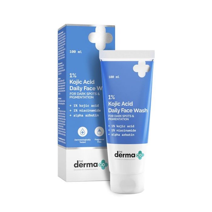 The Derma Co 1% Kojic Acid Daily Face Wash - 100Ml