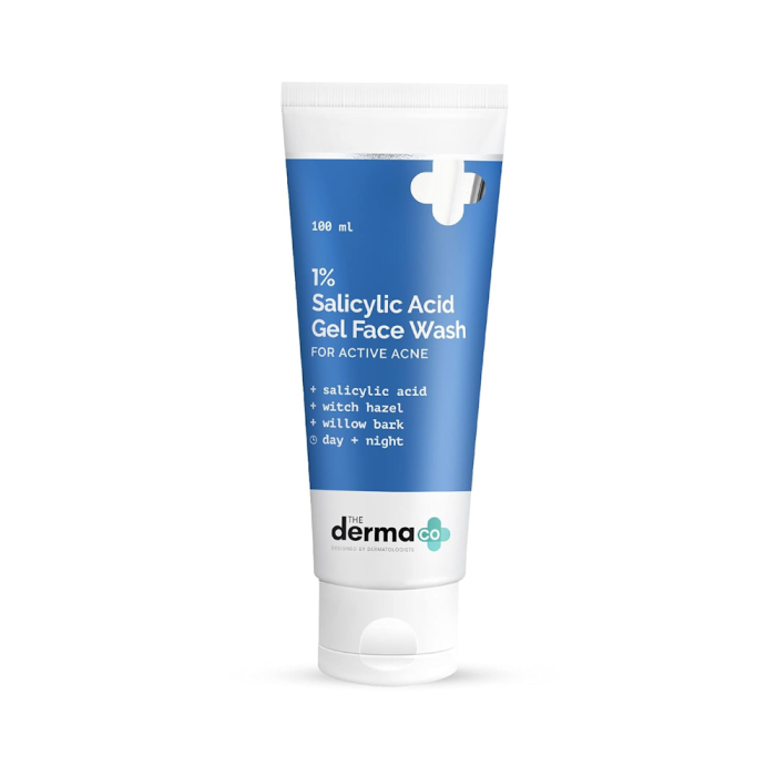 The Derma Co 1% Salicylic Acid Gel Face Wash - 100Ml