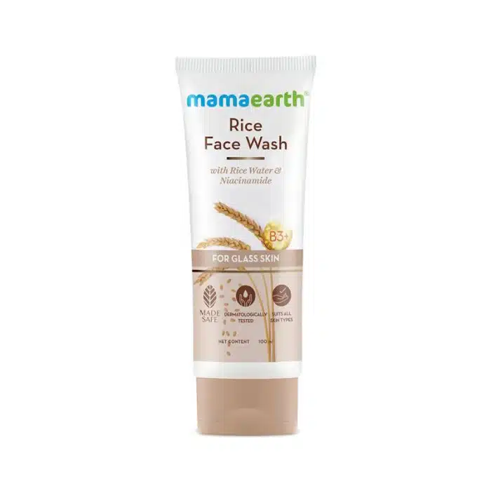 Mamaearth Rice Face Wash - 100Ml