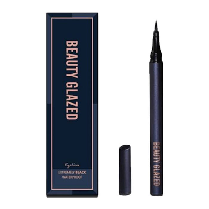 Beauty Glazed Eyeliner Extremely Black Waterproof