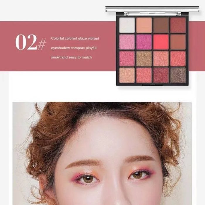 Lameila Eyeshadow Palette 16 Color 02