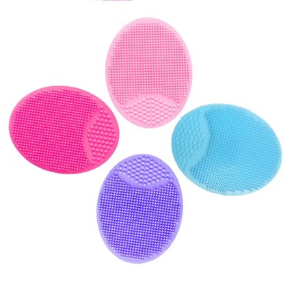 Lameila Silicone Facial Cleansing Brush - Mixed Color