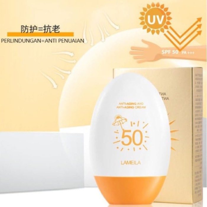 Lameila Sunscreen Intensive Uv Anti Aging Cream Spf50 - 55G