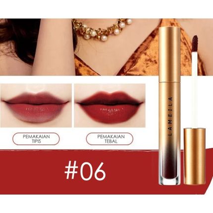 Lameila Velvet Lip Glaze Lipstick 06
