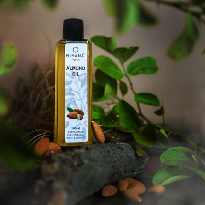 Ribana Organic Almond Oil - 100Ml