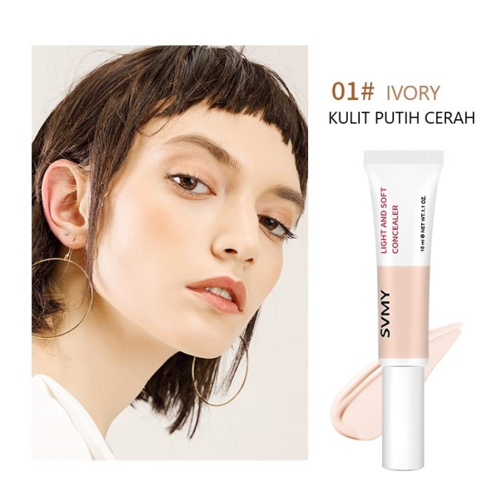 Svmy Liquid Concealer Waterproof - 01 Ivory