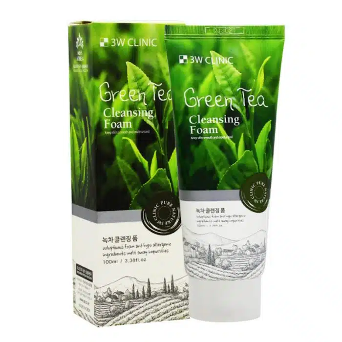 3W Clinic Green Tea Foam Cleansing