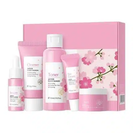 Fenyi Japan Cherry Blossom 5pcs Skincare Set