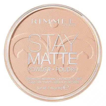 rimmel stay matte pressed powder peach glow 003