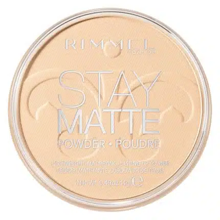 rimmel stay matte pressed powder transparent