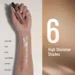 swiss beauty liquid highlighter swatch