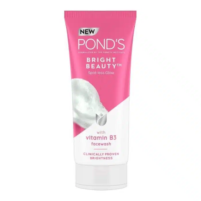 Ponds Bright Beauty Spot Less Glow With Vitamin B3 Face Wash 100G