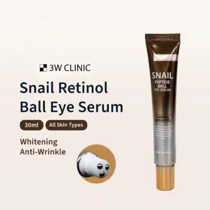 3W Clinic Snail Peptide Ball eye Serum 30ml