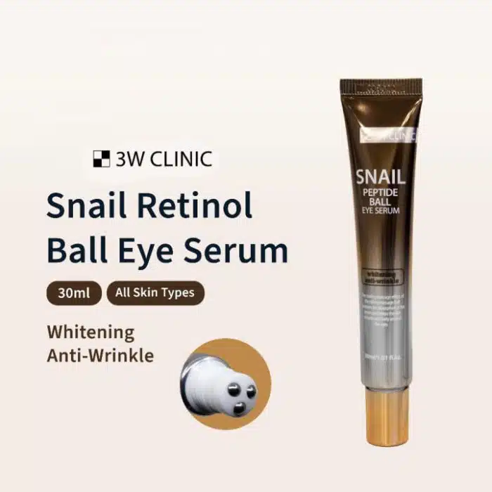 3W Clinic Snail Peptide Ball Eye Serum 30Ml