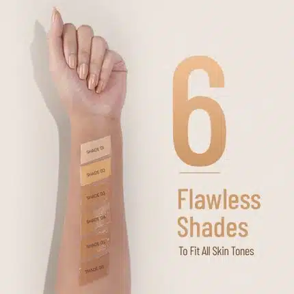 Swiss Beauty Full Coverage Foundation swatch