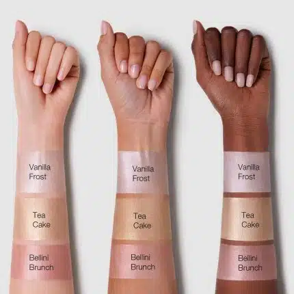 sheglam liquid highlighter swatch