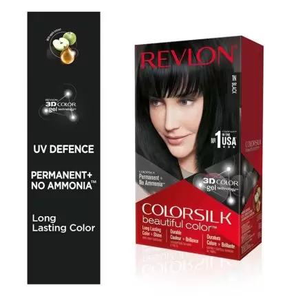 Revlon Hair Color Colorsilk Black 1N
