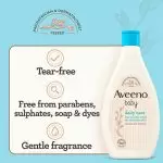 Aveeno Daily Care Baby Hair & Body Wash for sensitive skin 250ml.